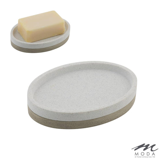 Moda at Home Enterprises, Ltd - Hudson Soap Dish Resin
