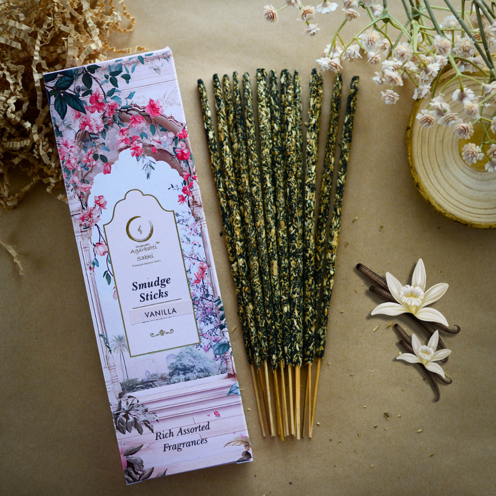 Auxilium Curations, LLC - Vanilla Smudge Incense Sticks 16 sticks