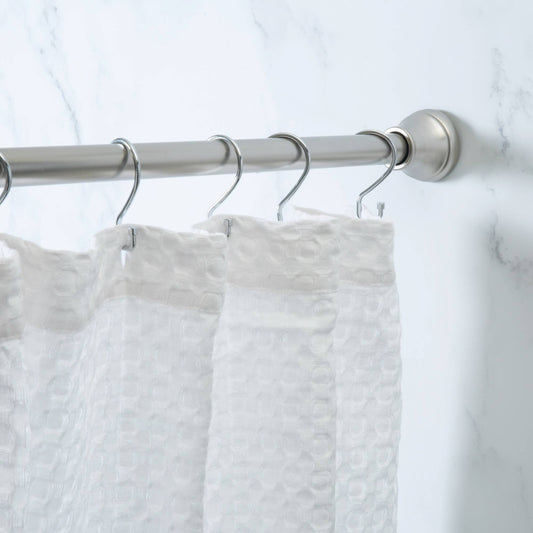 Moda at Home Enterprises, Ltd - MONROE  TENSION ROD DECORATIVE 42-72" NICKEL