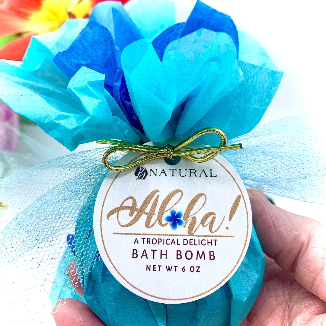 B.NATURAL - Bath Bomb| Aloha