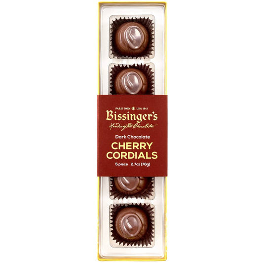 Bissinger's - Dark Chocolate Cherry Cordial Flight - 5 PC
