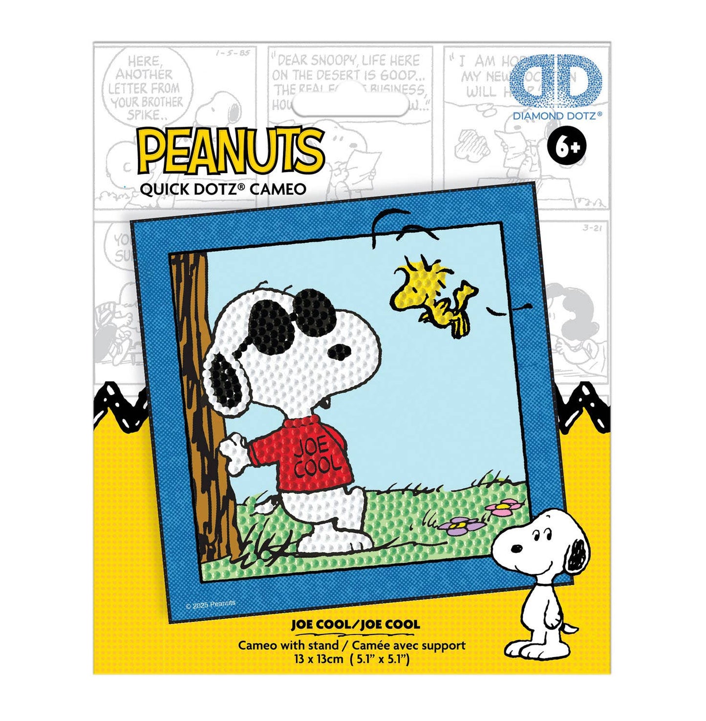 DIAMOND DOTZ® - Peanuts Joe Cool Cameo