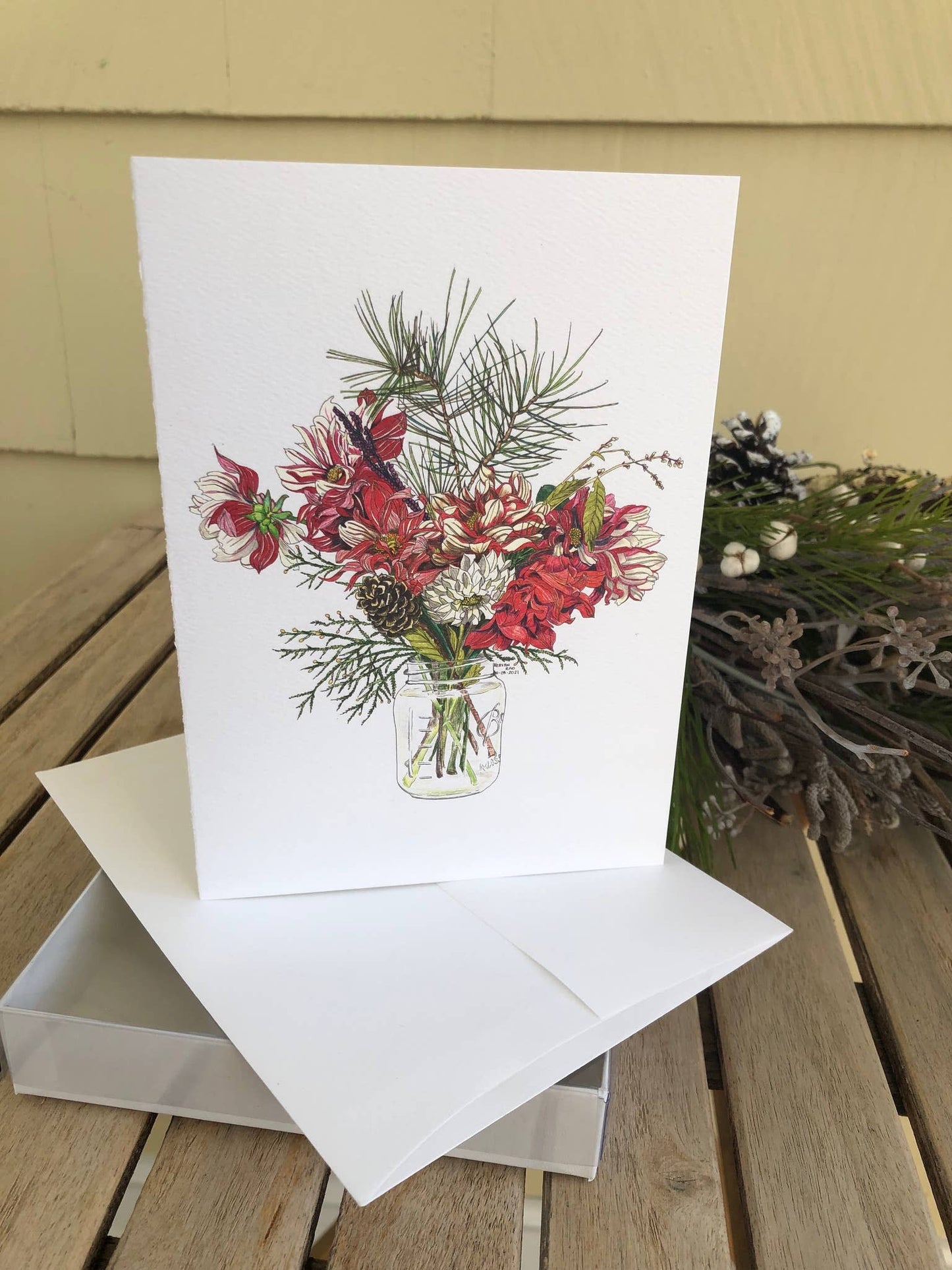 Vivid Cottage - Winter Holiday - card