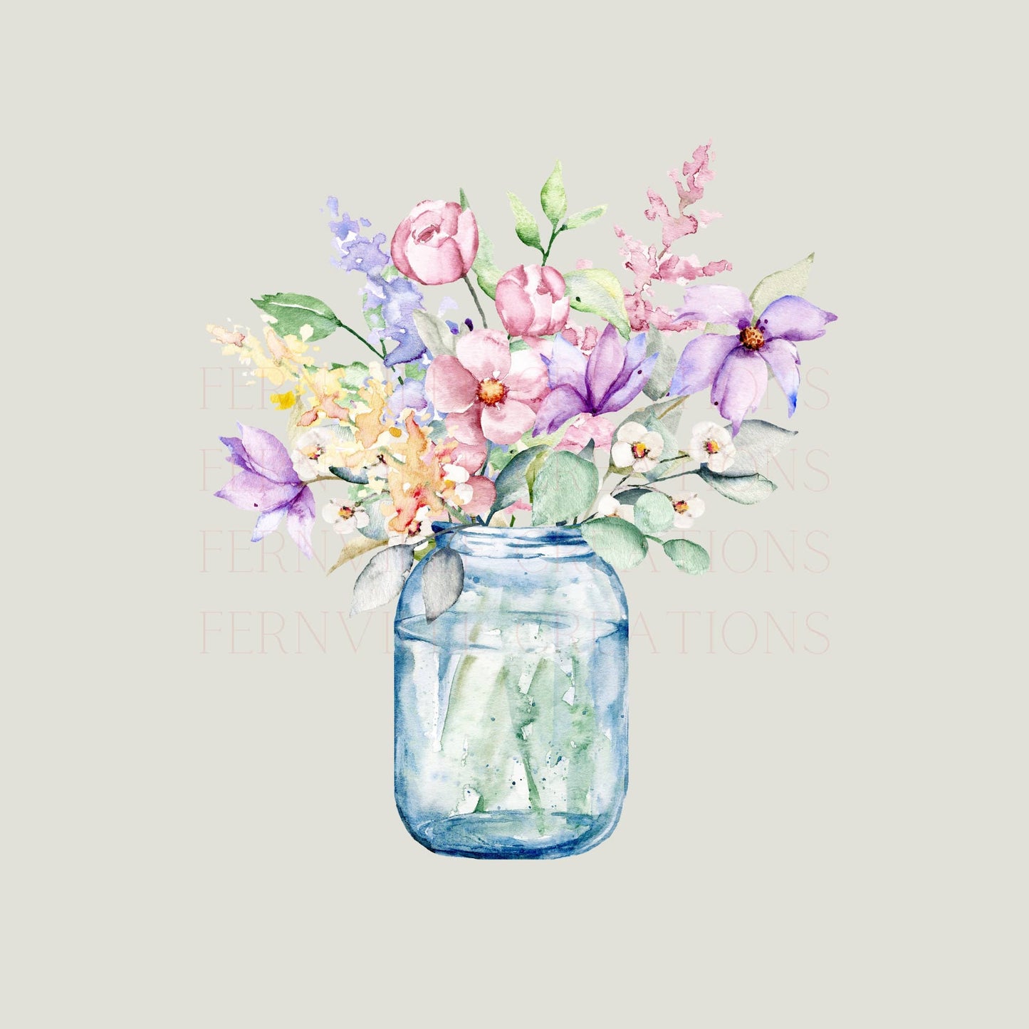 Fernville Creations - Luxury Floral Bath/Hand Towel with Spa-Like Softness: Bath 24x42-Inches