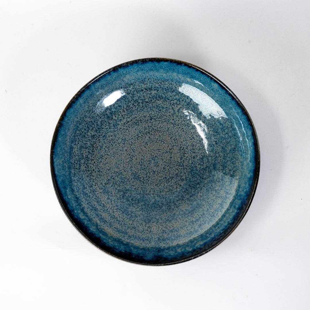 Urban Tokyo - 24oz 8.25"D Mino Ware Porcelain Deep Plate Youhenkon JP (5/30)