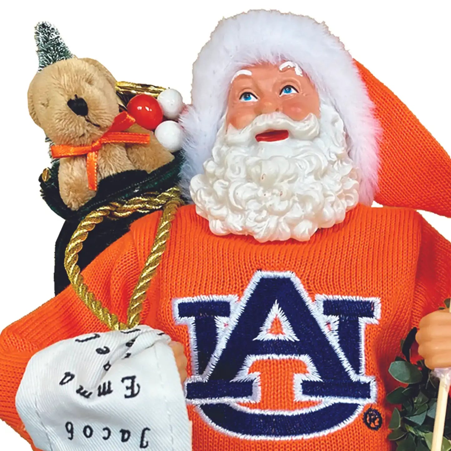 Santa’s Workshop Inc. - 12" Auburn Proud Santa