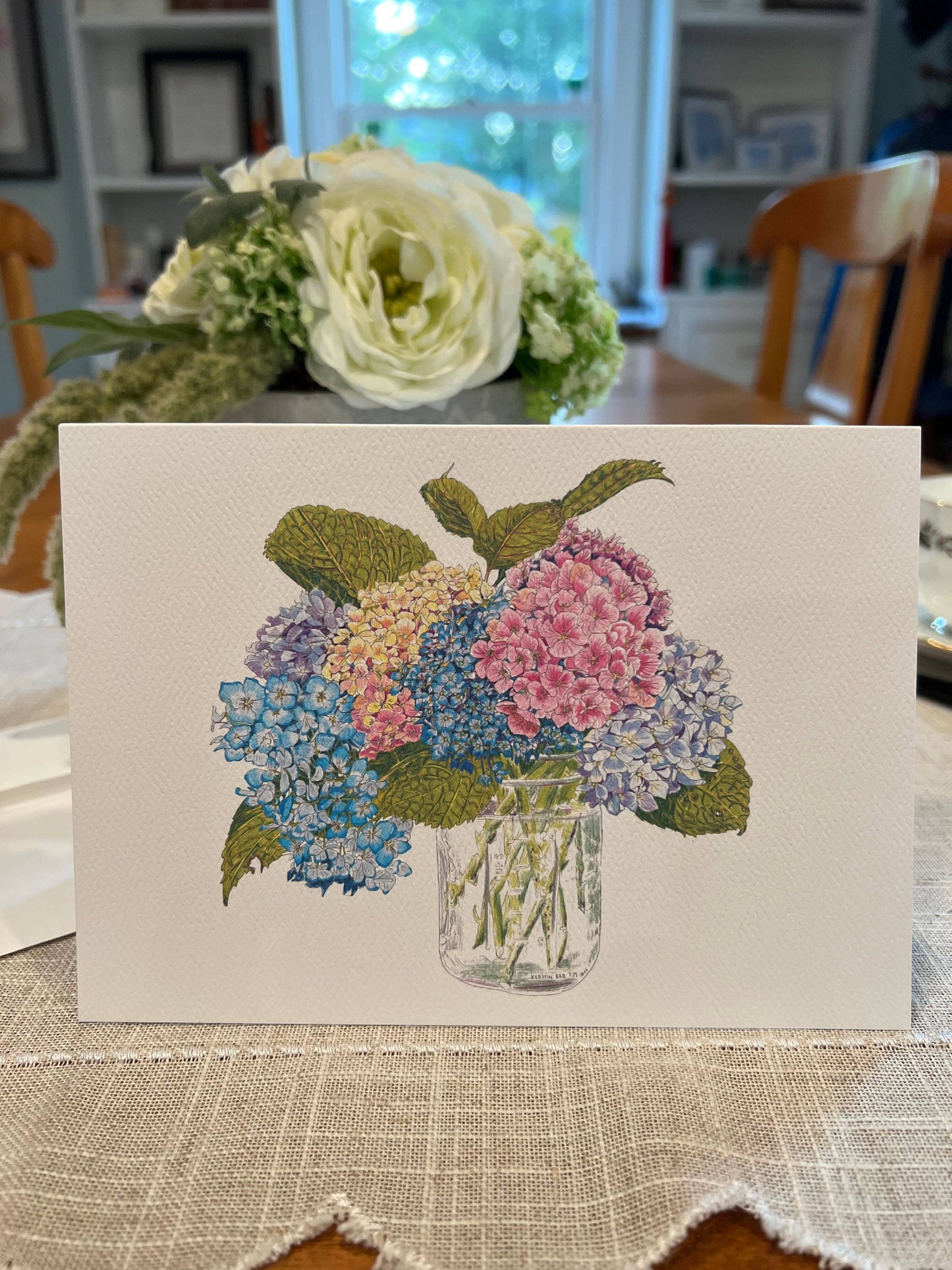 Vivid Cottage - Hydrangea Hues - card