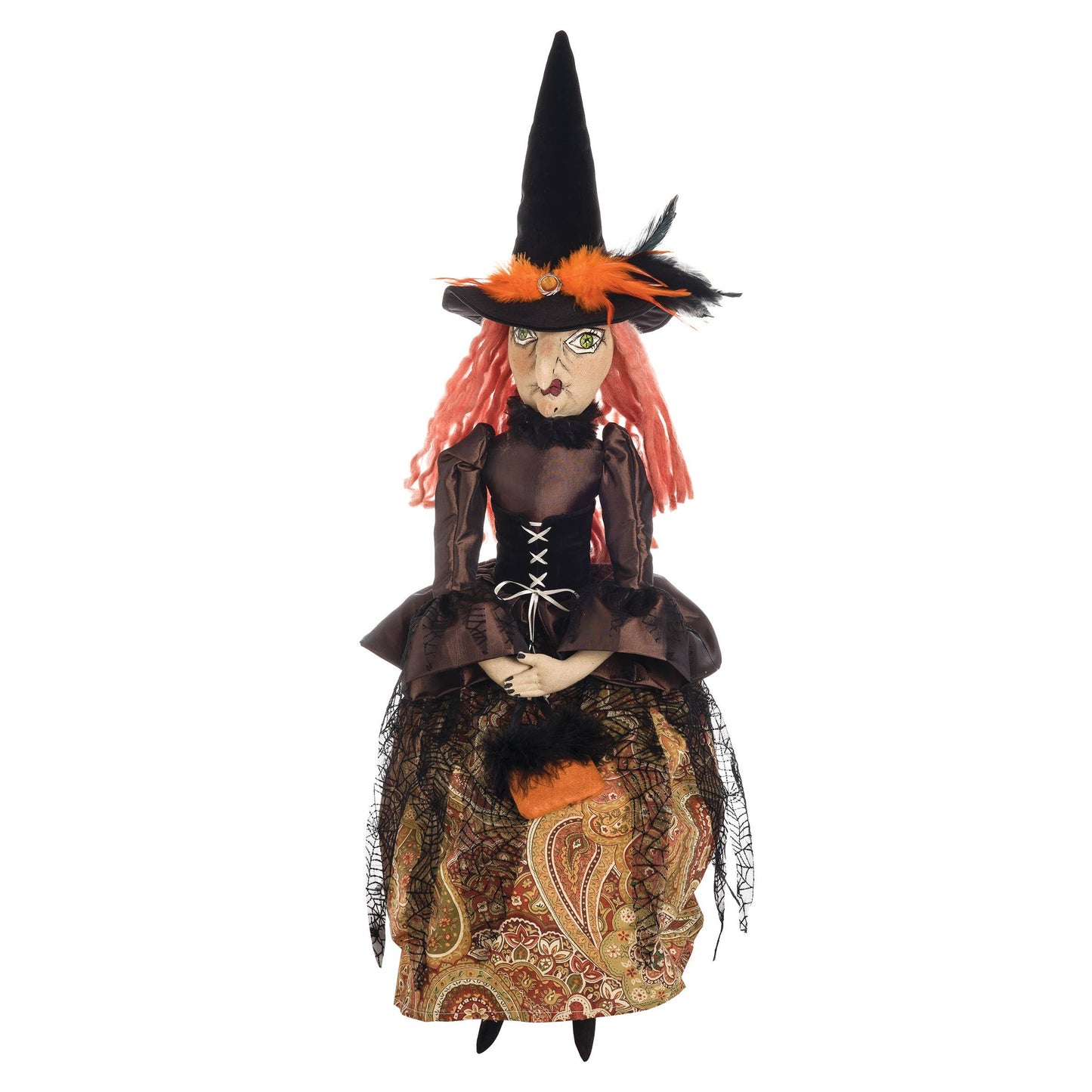 C&F Home - Elfreda Witch Gathered Traditions Art Doll