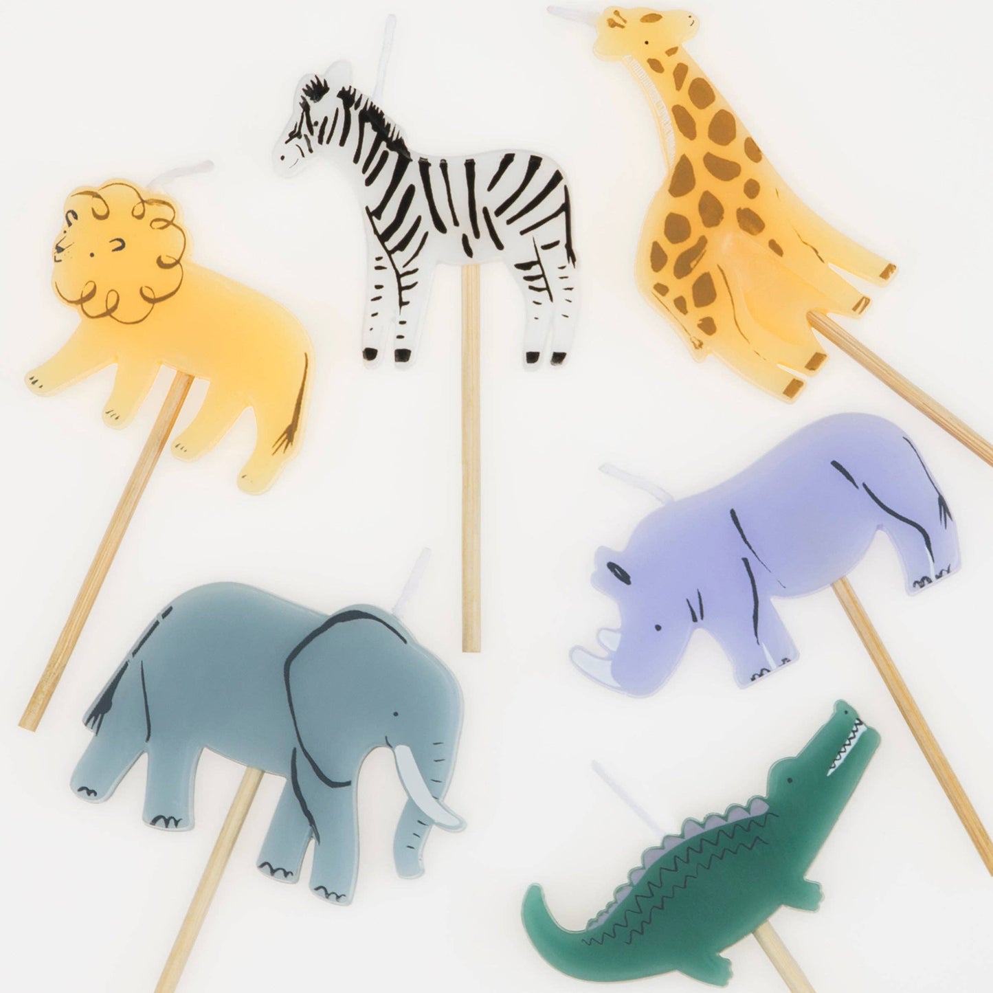 Meri Meri - Jungle Animal Candles