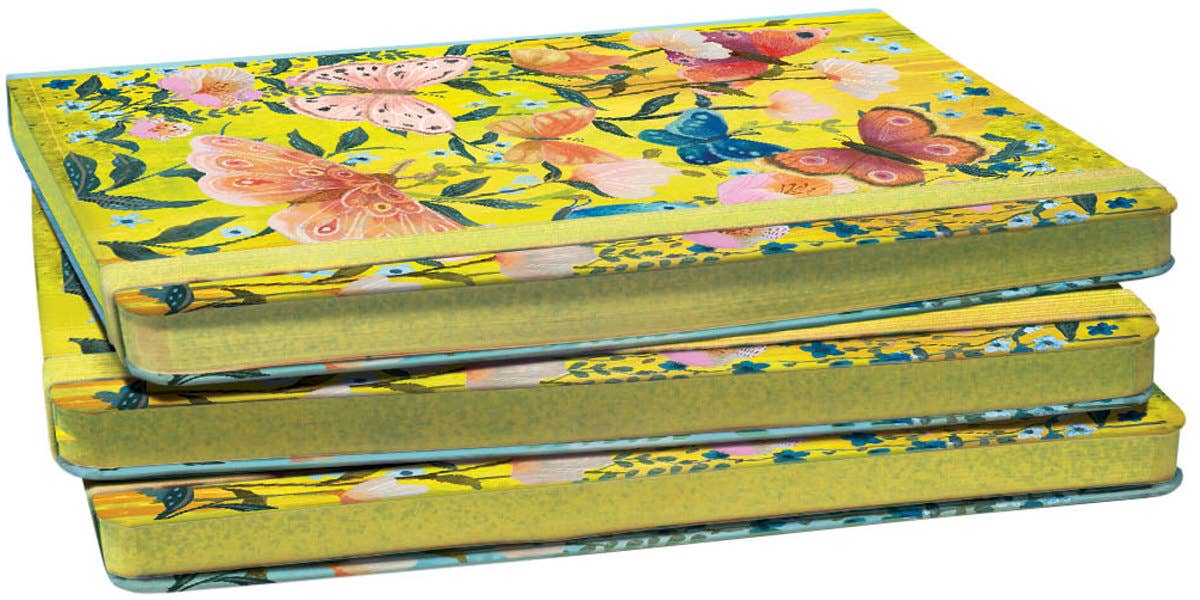 Roger La Borde - Butterfly Ball A5 Hardback Journal with elastic  - A5 191