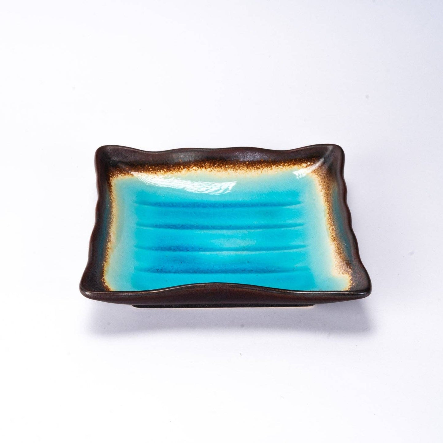 Urban Tokyo - Aozora Kannyu 7" Square Porcelain Appetizer Salad Plate (3/36)