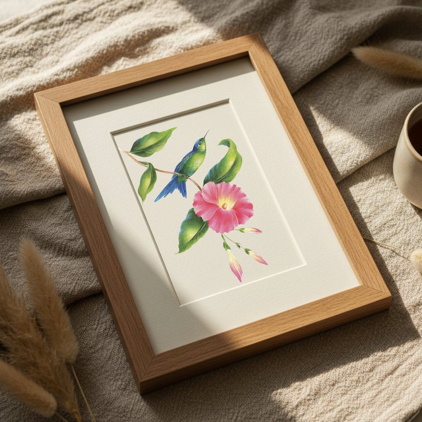 Willow Wolfe USA - Vintage Hummingbirds Oil Workbook by Willow Wolfe - Limited Quantities