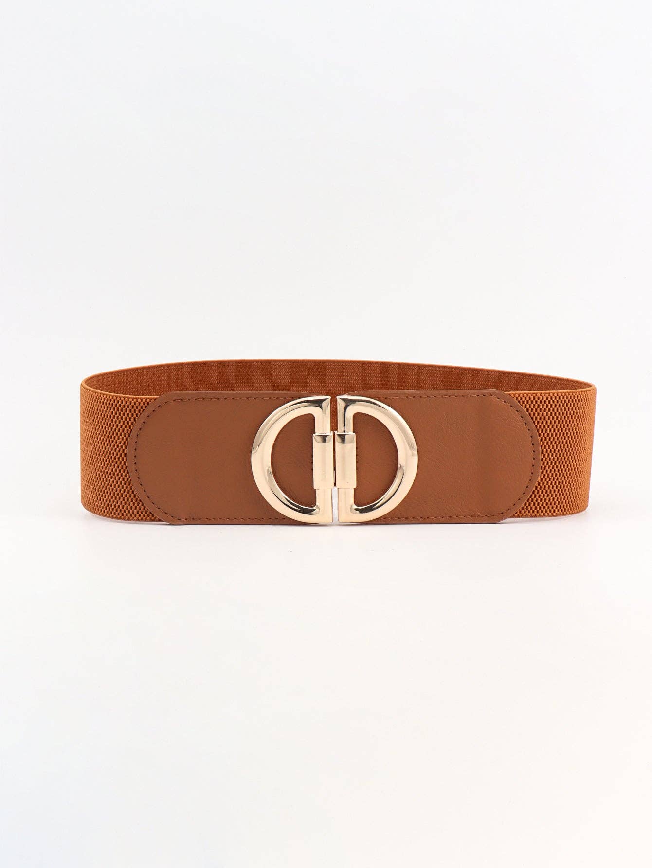 Kustom Kreations Goods - D Buckle Elastic Belt: Black / One Size
