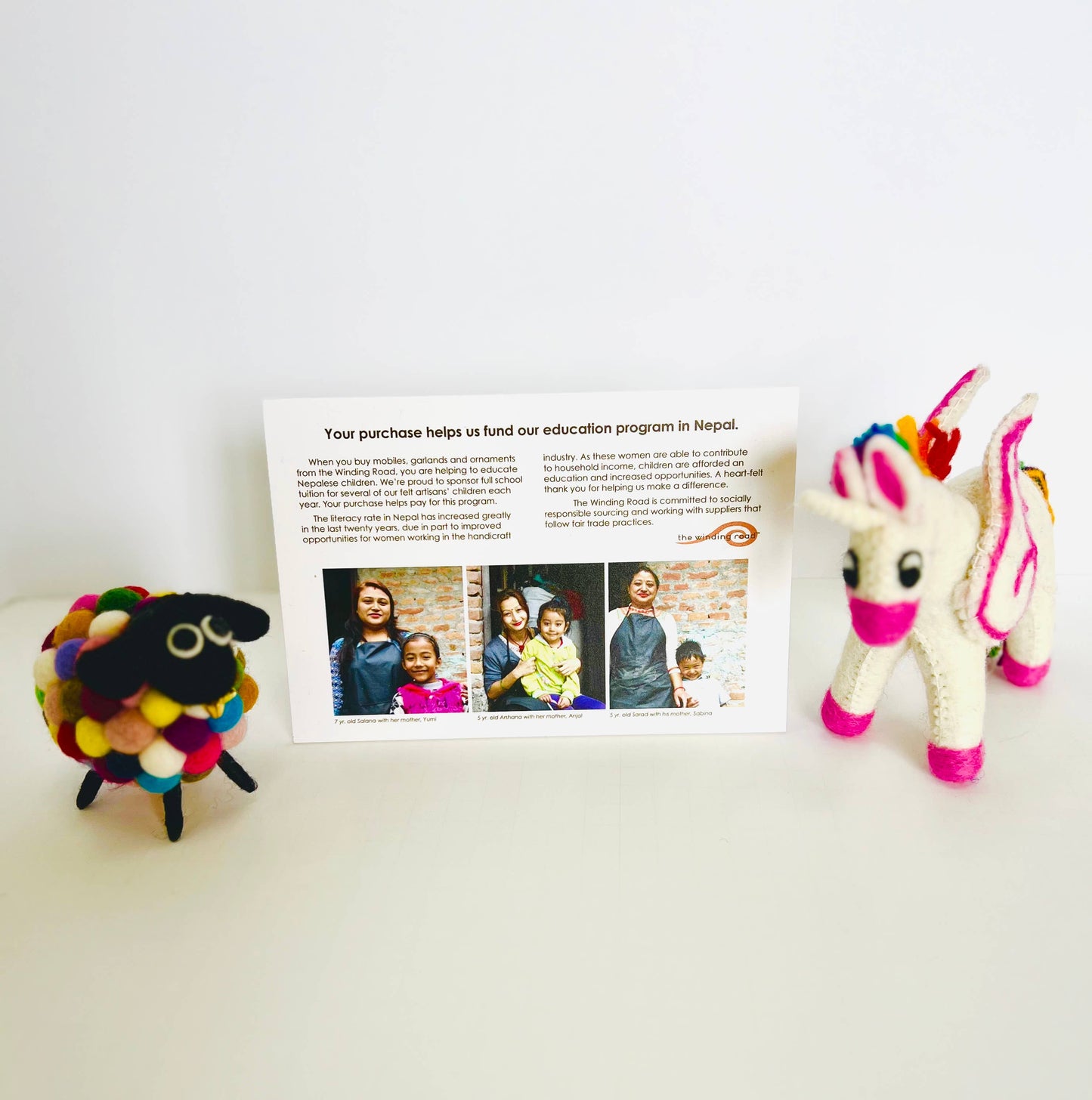 The Winding Road - Finger Puppets - Cats and Dogs - Set of 6, Assorted