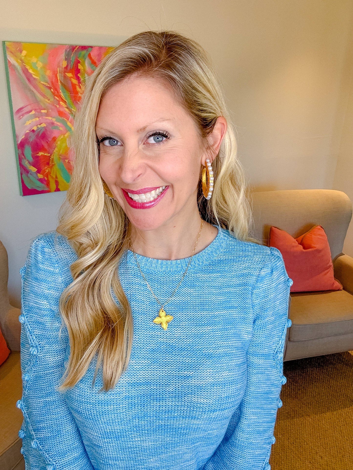 Hidden Truth Jewelry - Pearl Hoops