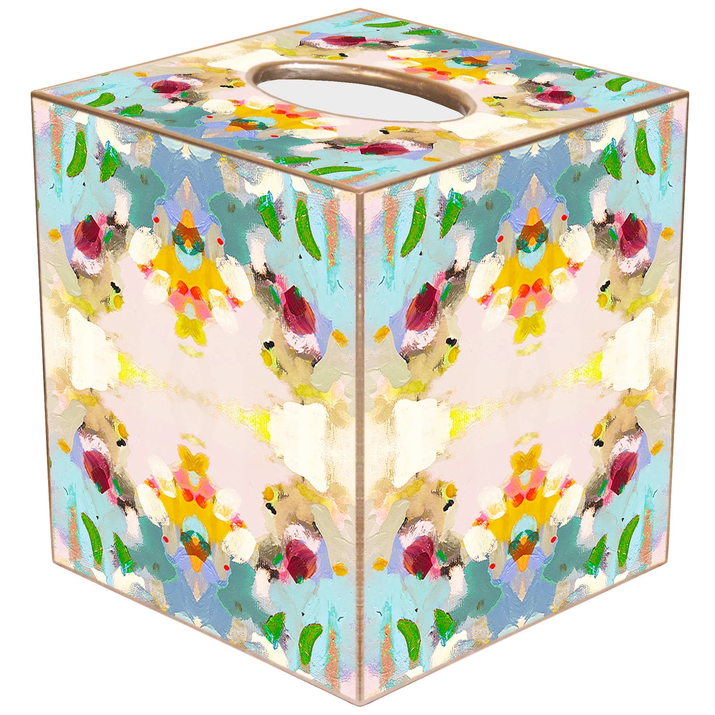 Marye-Kelley - TB7904LP-Sannibel by Laura Park Tissue Box: Paper Mache