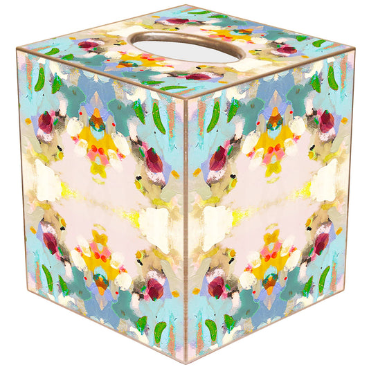 Marye-Kelley - TB7904LP-Sannibel by Laura Park Tissue Box: Paper Mache