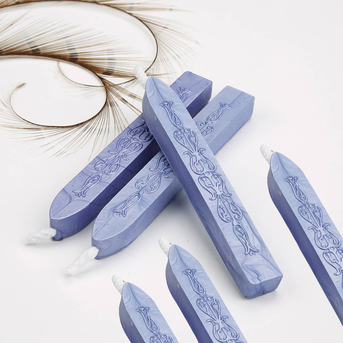 Freund Mayer & Co. - Sealing Wax Sticks with wick by color Bulk- 25+ colors- 12's: Lemon Pearl