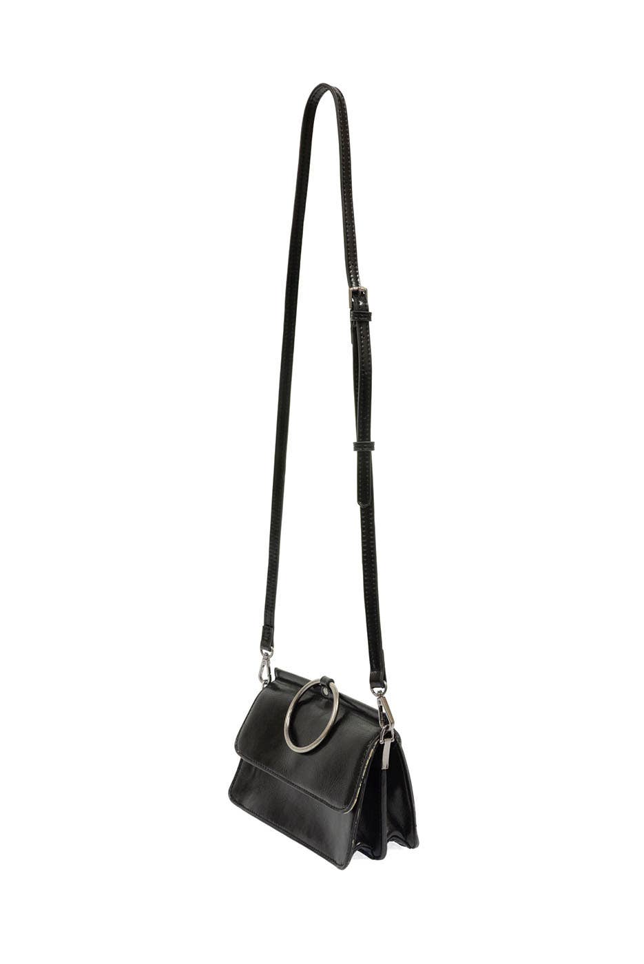 Joy Susan - Aria Ring Bag: L8062-00G Black
