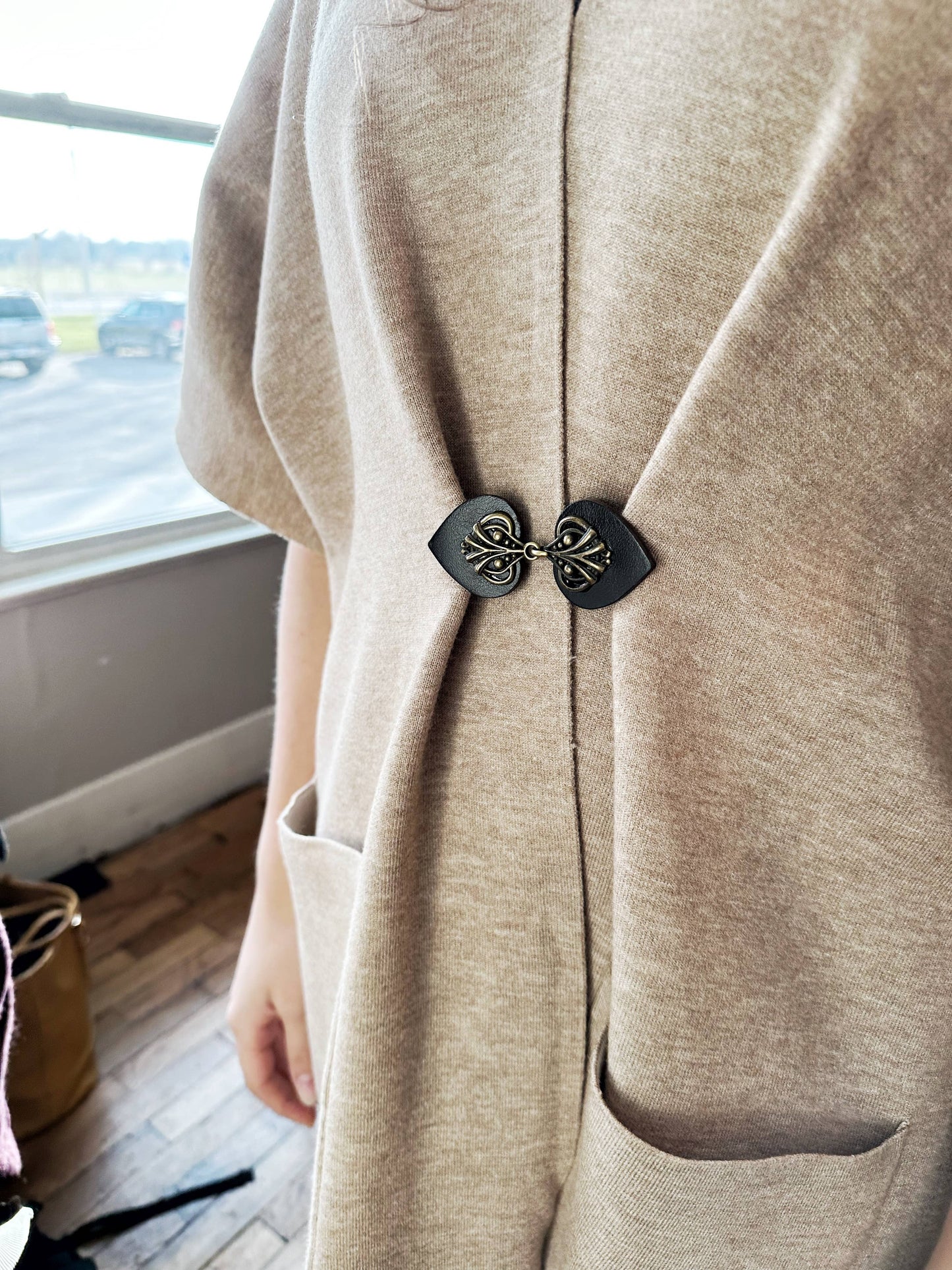 KardiKlips - Cinch Clips for Clothes, Eclectic Vintage Boho Style Clasps