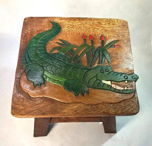 Sea Island Imports, Inc. - Stool, Alligator