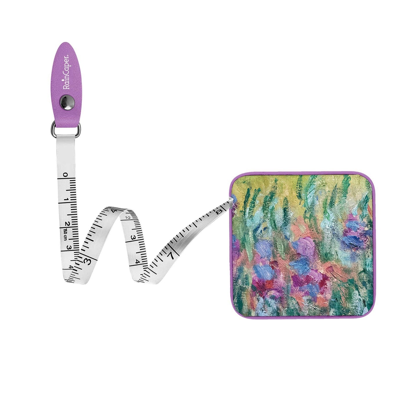 RainCaper - Monet Artist's Garden at Giverny Compact Retractable Tape Measure – Dual-Sided, 60"/150cm