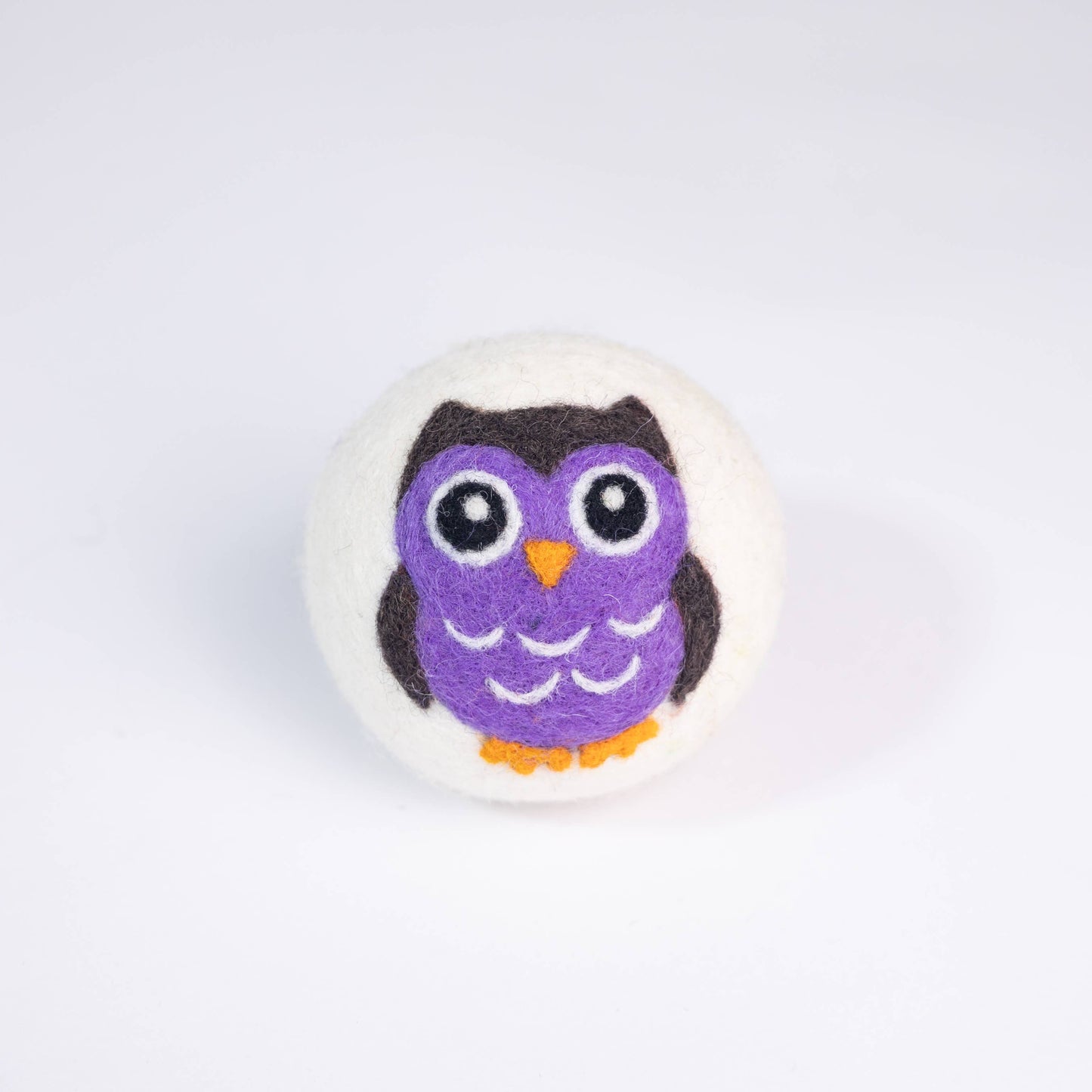 Ethical Global - Owls: Eco Wool Dryer Balls Fair Trade : Brown Owl