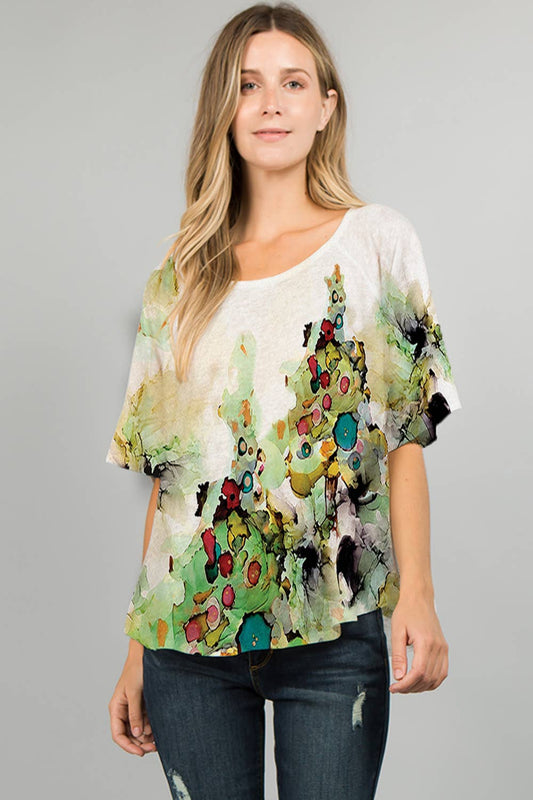 ET'LOIS - 1097 APPLE Top: XL