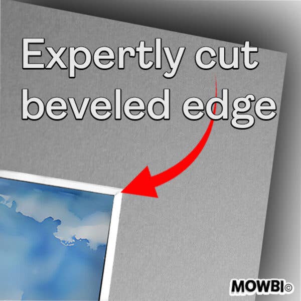 Mowbi - Ascending Mermaid - Wall Art Print - Ocean Seaside Beachcore - 8"x10" Artwork - 11"x14" Matte