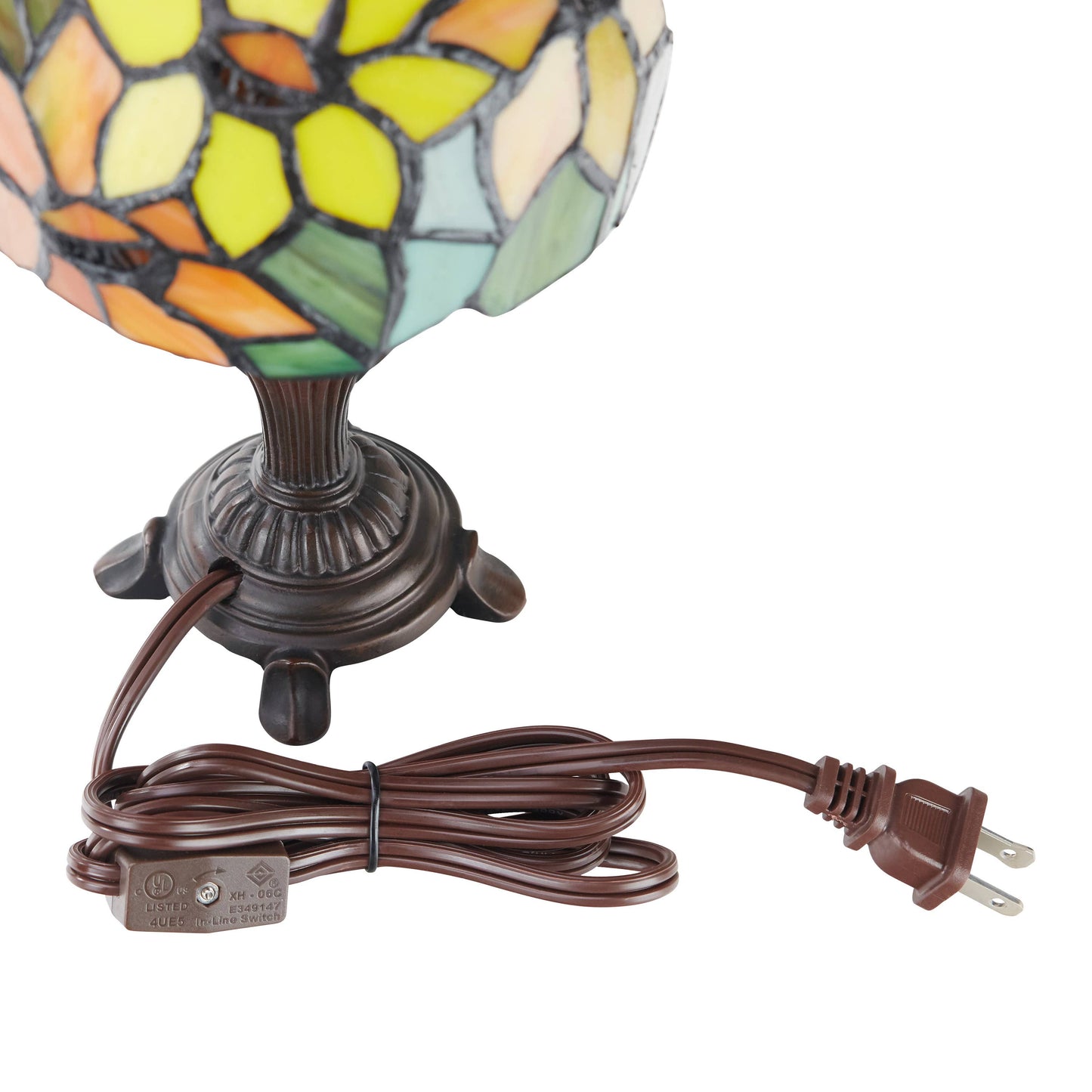 River of Goods - 12"H Sunflower Blossoms Candlestick Accent Lamp