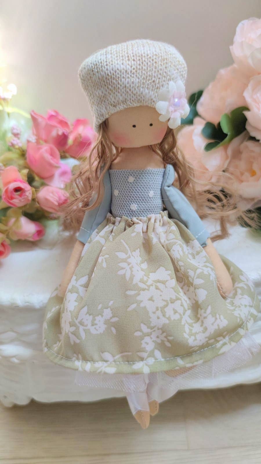 ChernikovaNataliya - Ballerina Doll, Princess Doll, Handmade cloth doll