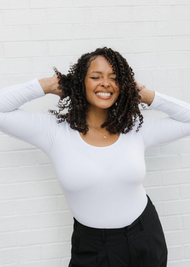 ELIETIAN - Reversible Long Sleeve - Curvy Fit: Spice