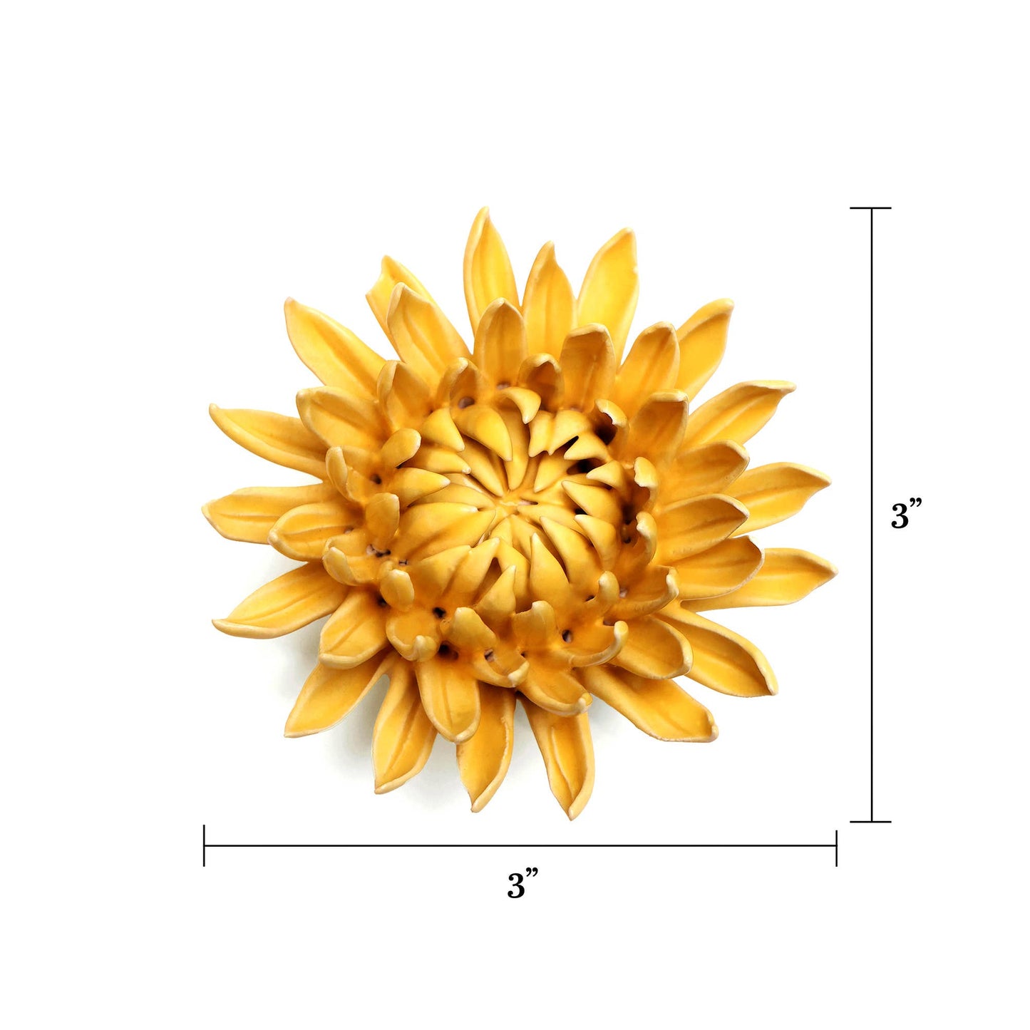 Chive - Coral 11 - Ceramic Faux Flowers: Flower Pink