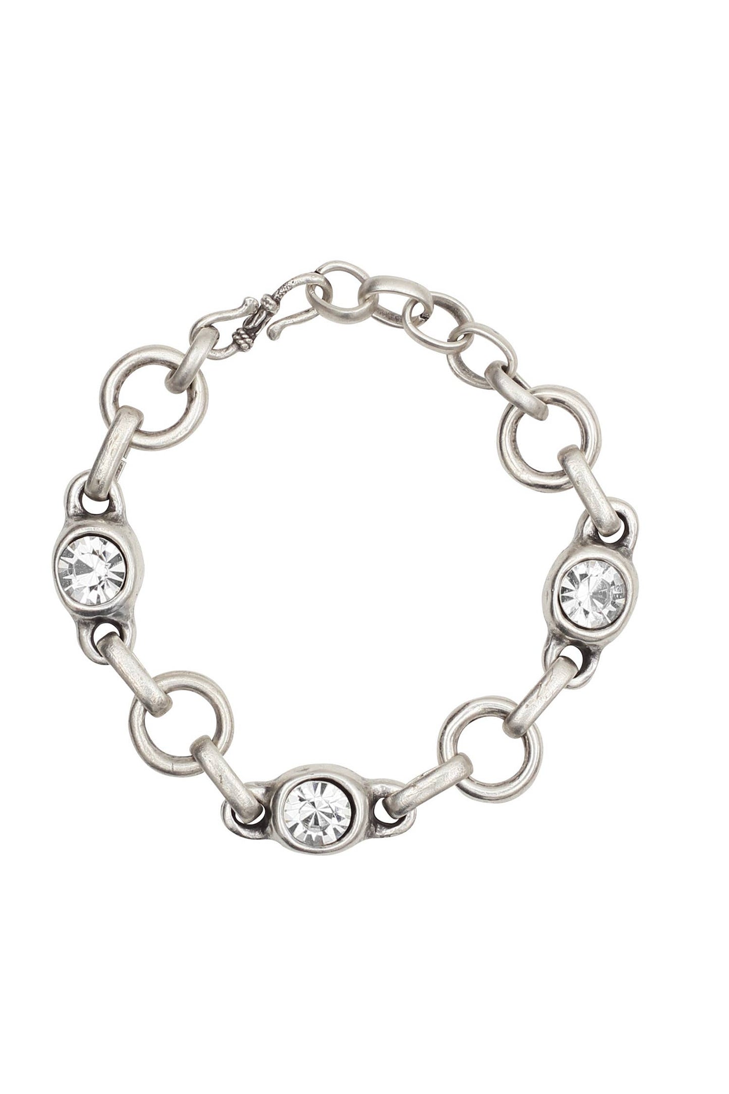 Chanour - Handmade Pewter Link & Chain Bracelet - NB2508