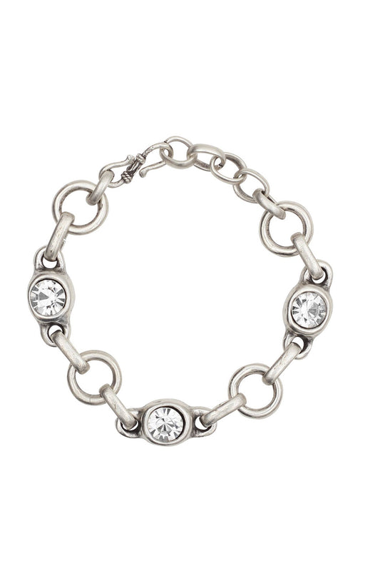 Chanour - Handmade Pewter Link & Chain Bracelet - NB2508