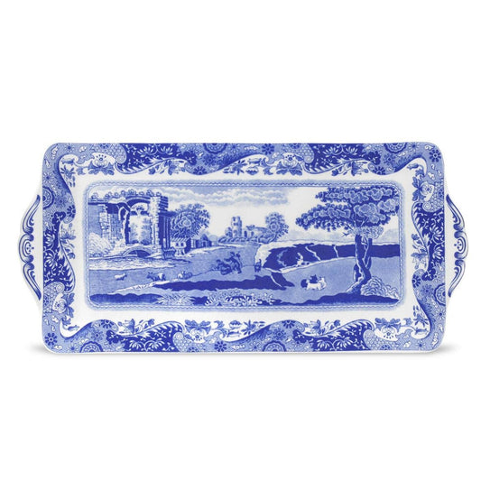Portmeirion, Spode, Pimpernel, Nachtmann, Wrendale Designs - Spode Blue Italian Sandwich Tray