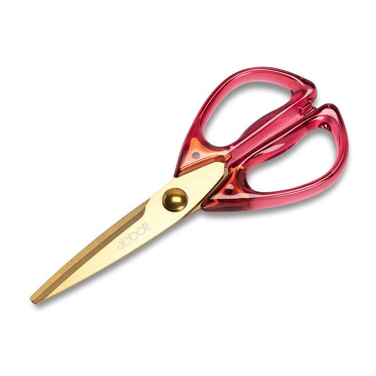 Abbott - All Purpose Scissors-Red-8"L