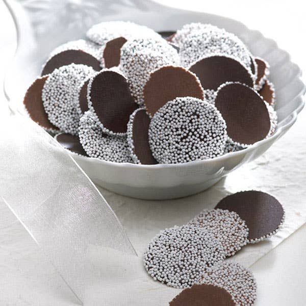 Bissinger's - Dark Chocolate Nonpareils - 8 OZ Tube
