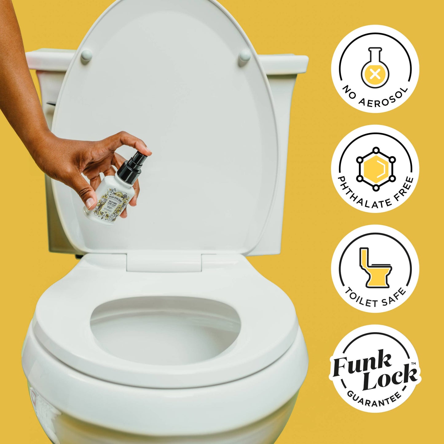 ~Pourri - Poo~Pourri Original Citrus 10mL Travel Size: Lemon + Bergamot + Lemongrass