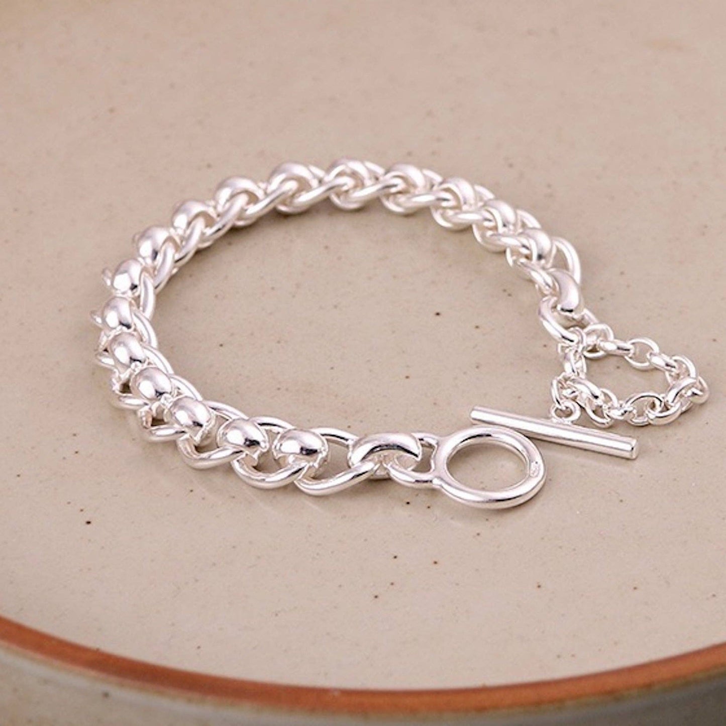 Cici’De Jewelry Amsterdam - Essential Chunky chain sterling silver bold look link bracelet