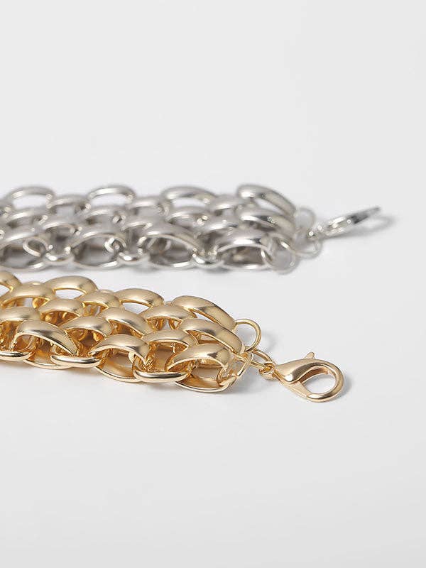 Elanora - Stylish Selection Necklaces Accessories: SILVER / One_size