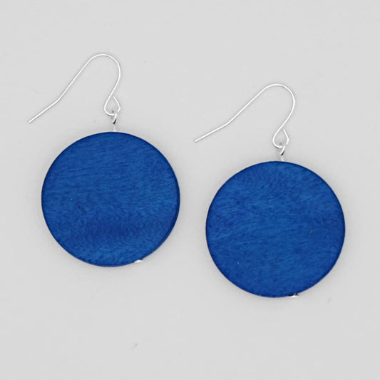 Sylca Designs - Cobalt Dot Rosie Dangle Earrings