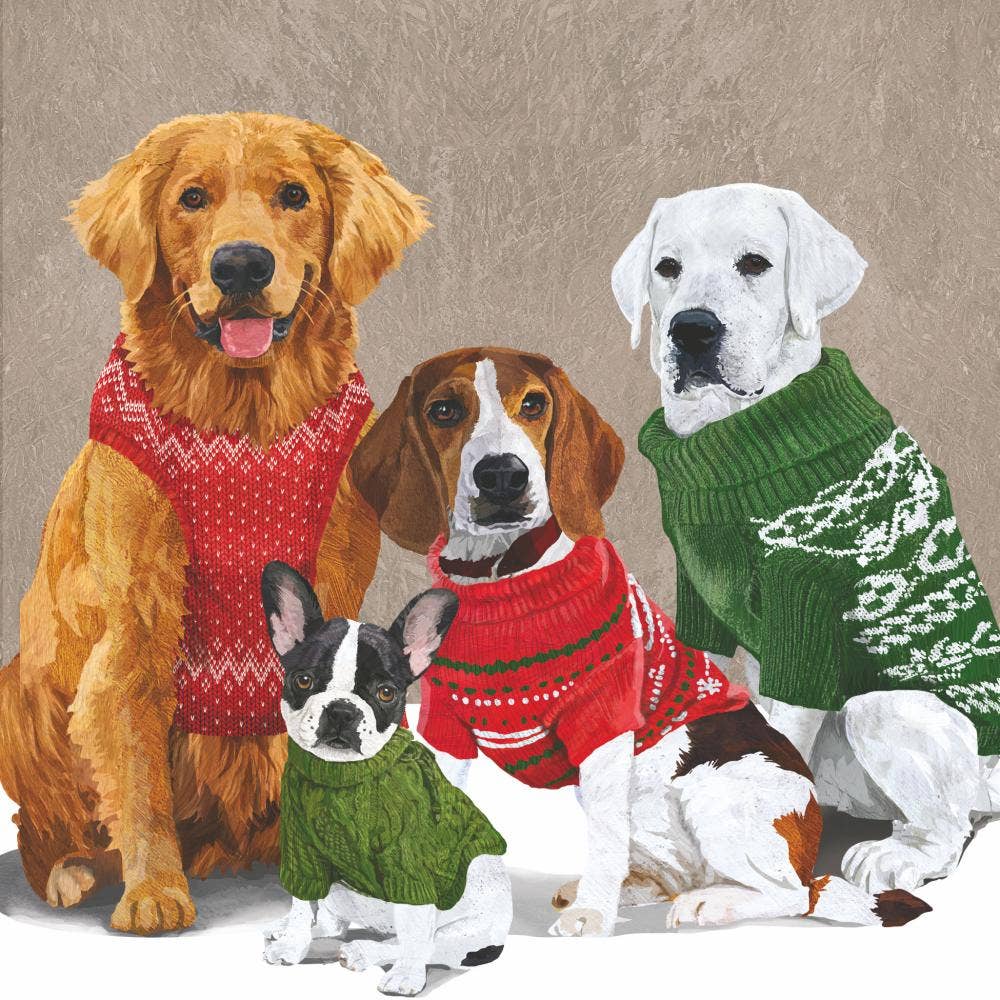Paperproducts Design - BEV-SWEATER DOGS