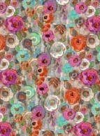 KikiSol - Celadon Florals Cotton Modal Scarf