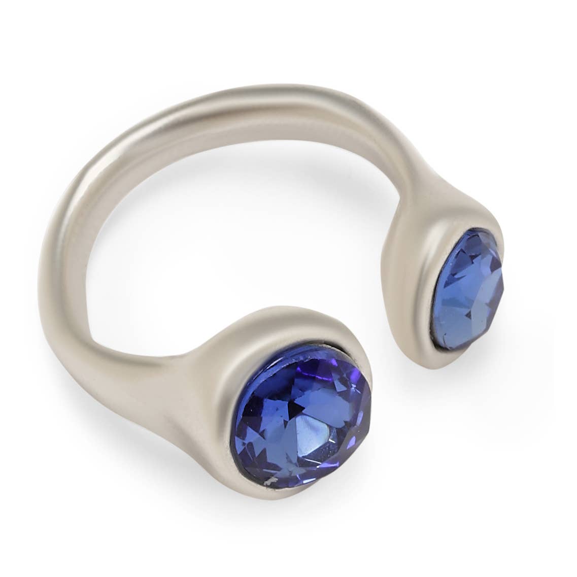 Chanour - Handmade Brass Ring In Silver Plated - NR6112