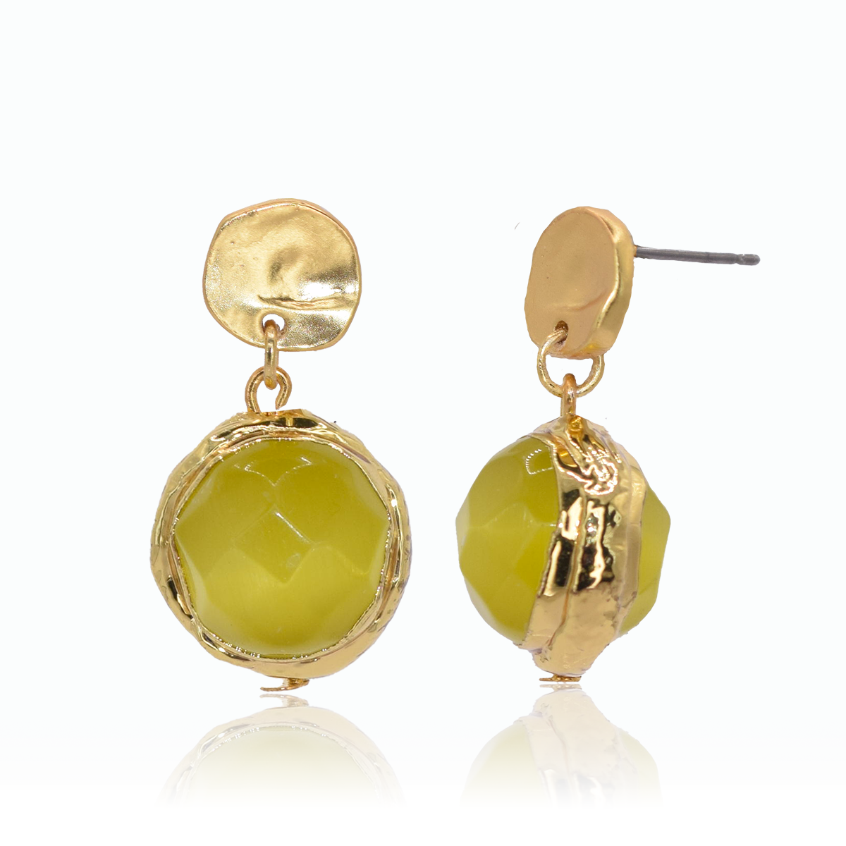 KARINE SULTAN - Coriandoli Earrings: Egyptian Blue