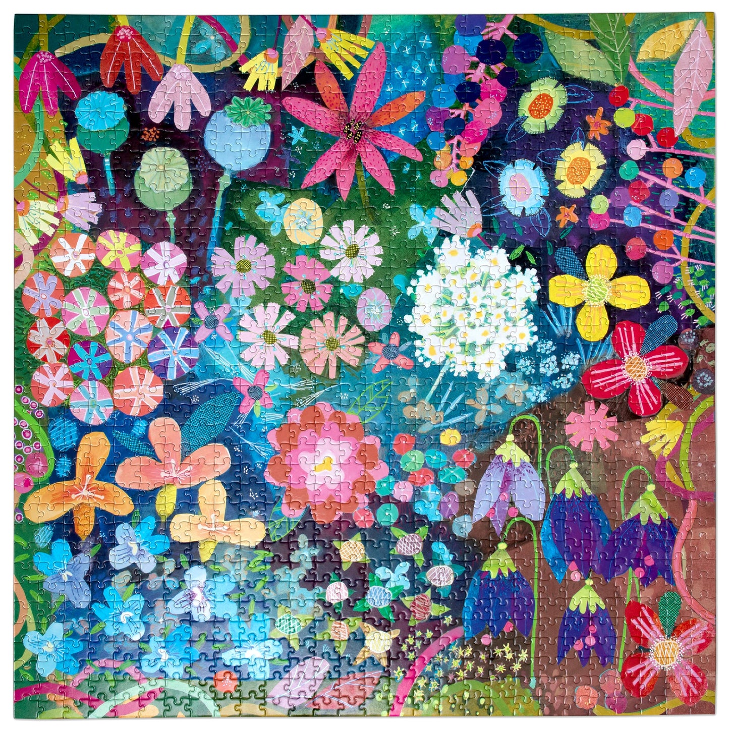 eeBoo - Seeds & Flowers 1000 Piece Puzzle