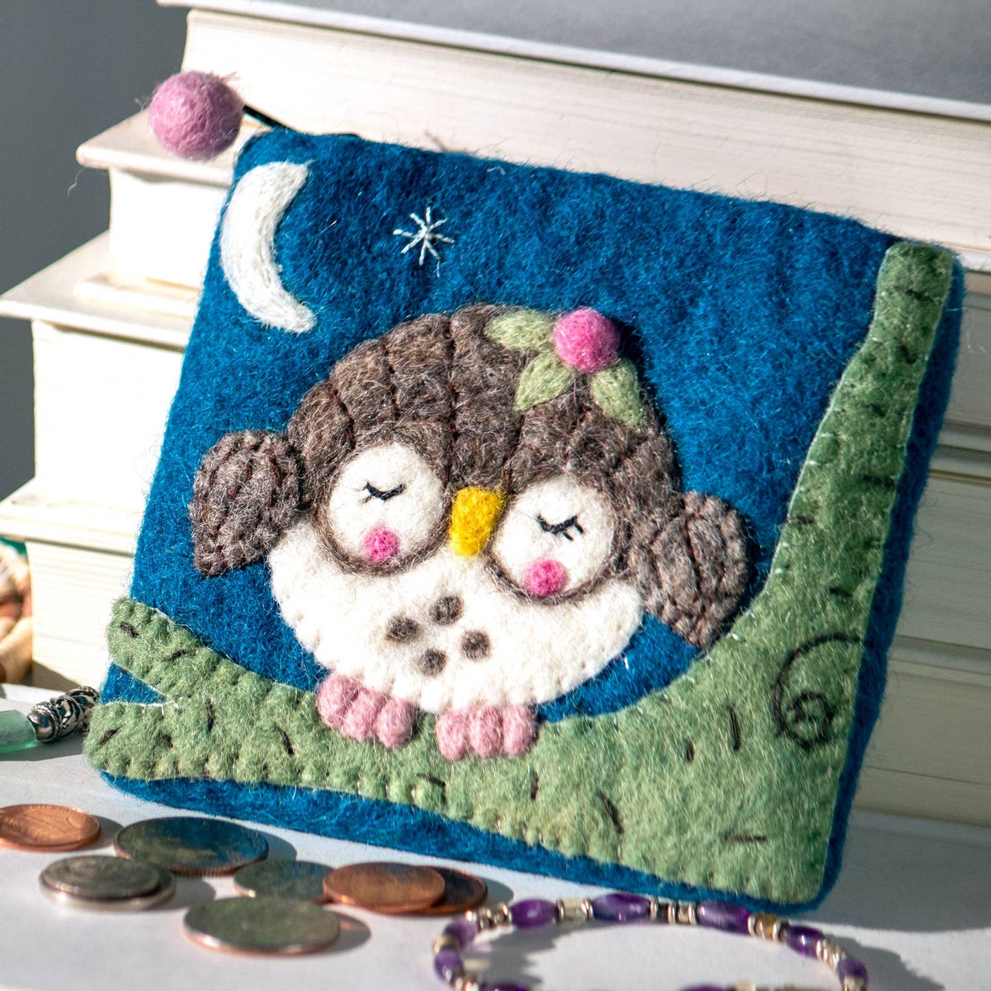 dZi Handmade - Olivia Owlet Coinpurse