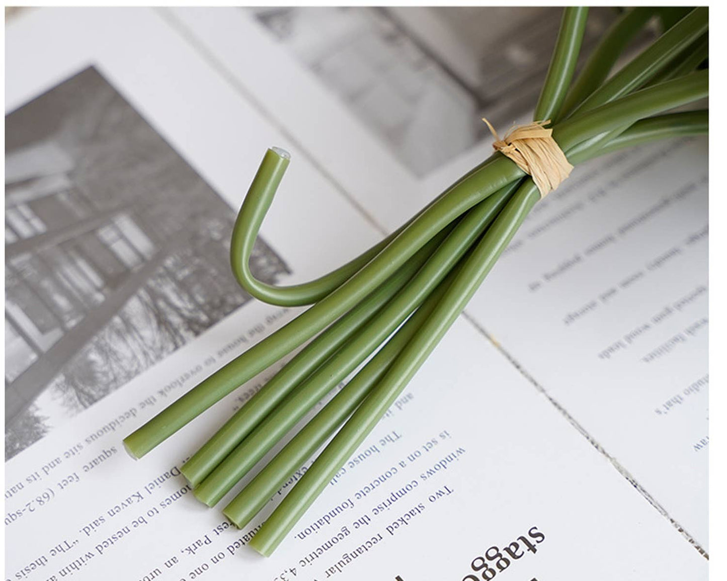 Angel Isabella - 6-stem bundle-Real Touch rose bouquet: Pale Pink