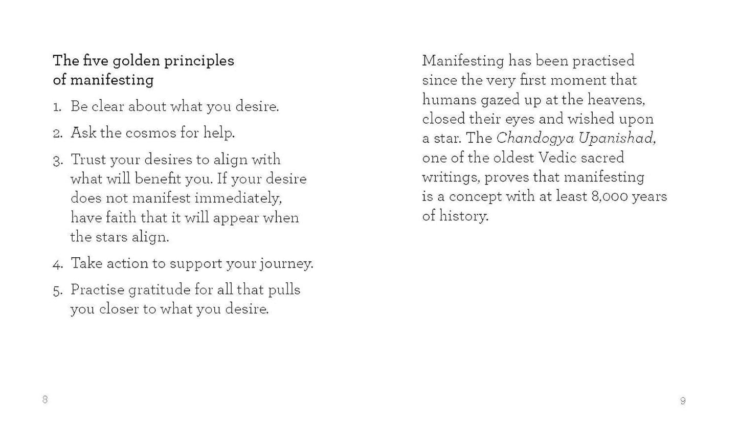 Chronicle Books - The Little Book of Manifesting